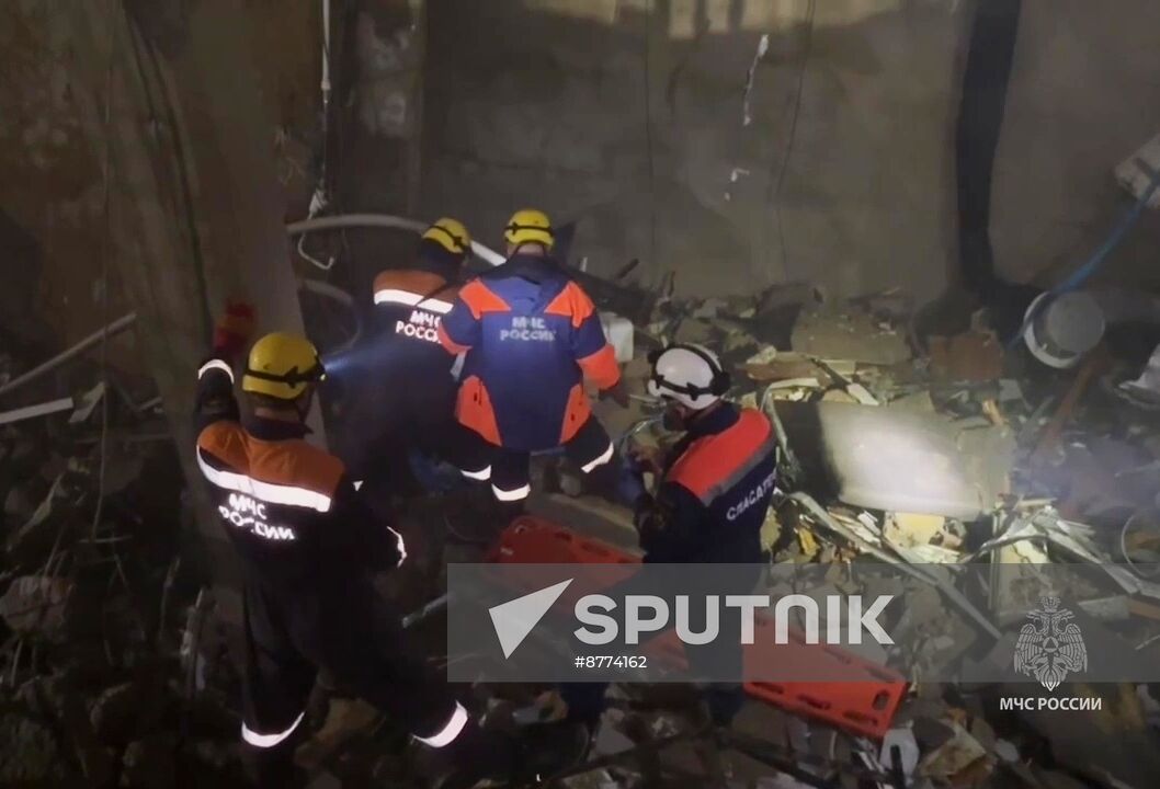 Russia Gas Station Explosion