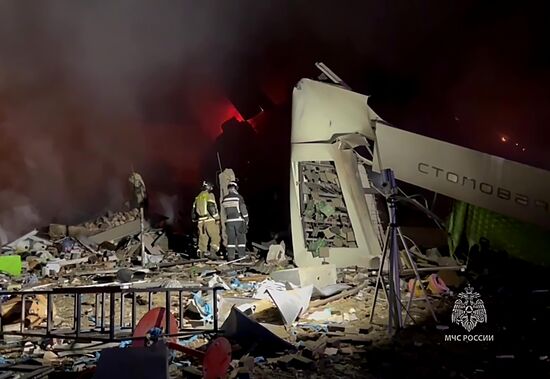 Russia Gas Station Explosion