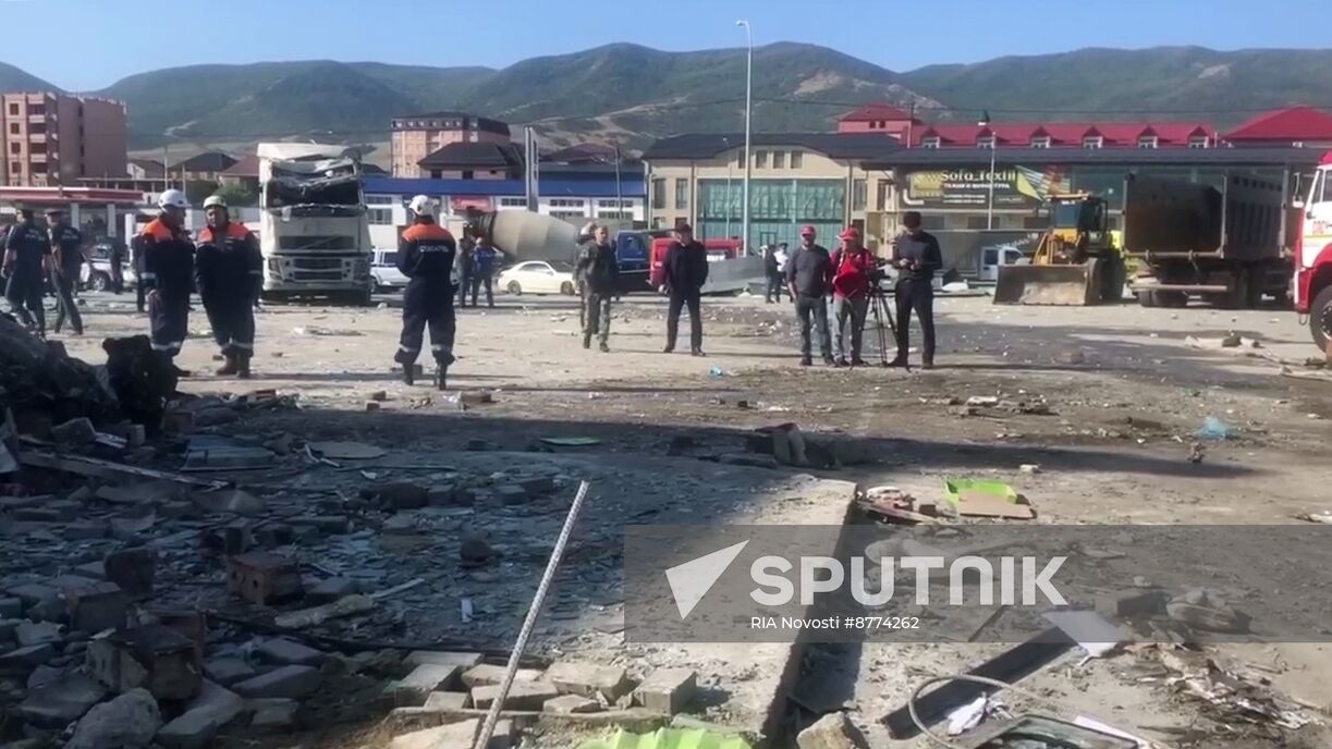 Russia Gas Station Explosion