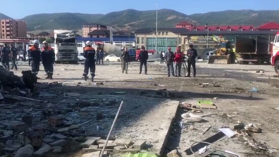 Russia Gas Station Explosion