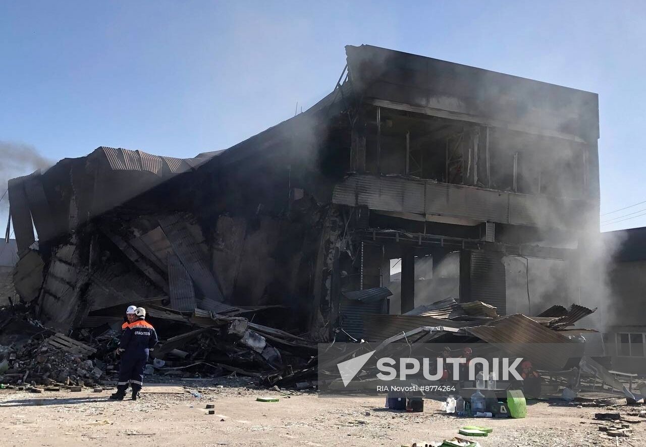 Russia Gas Station Explosion