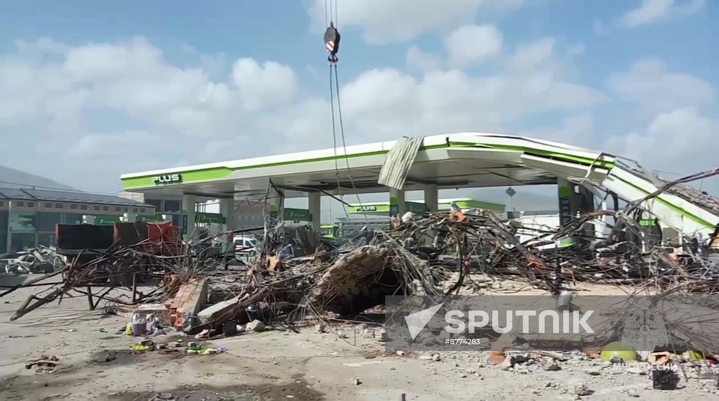 Russia Gas Station Explosion