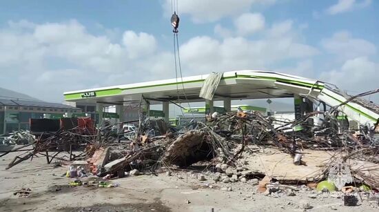 Russia Gas Station Explosion