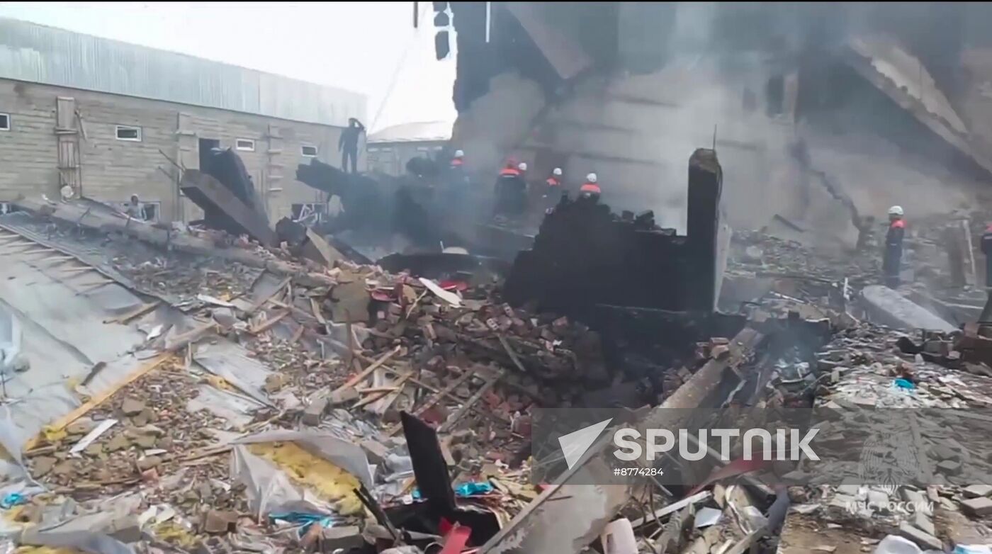 Russia Gas Station Explosion