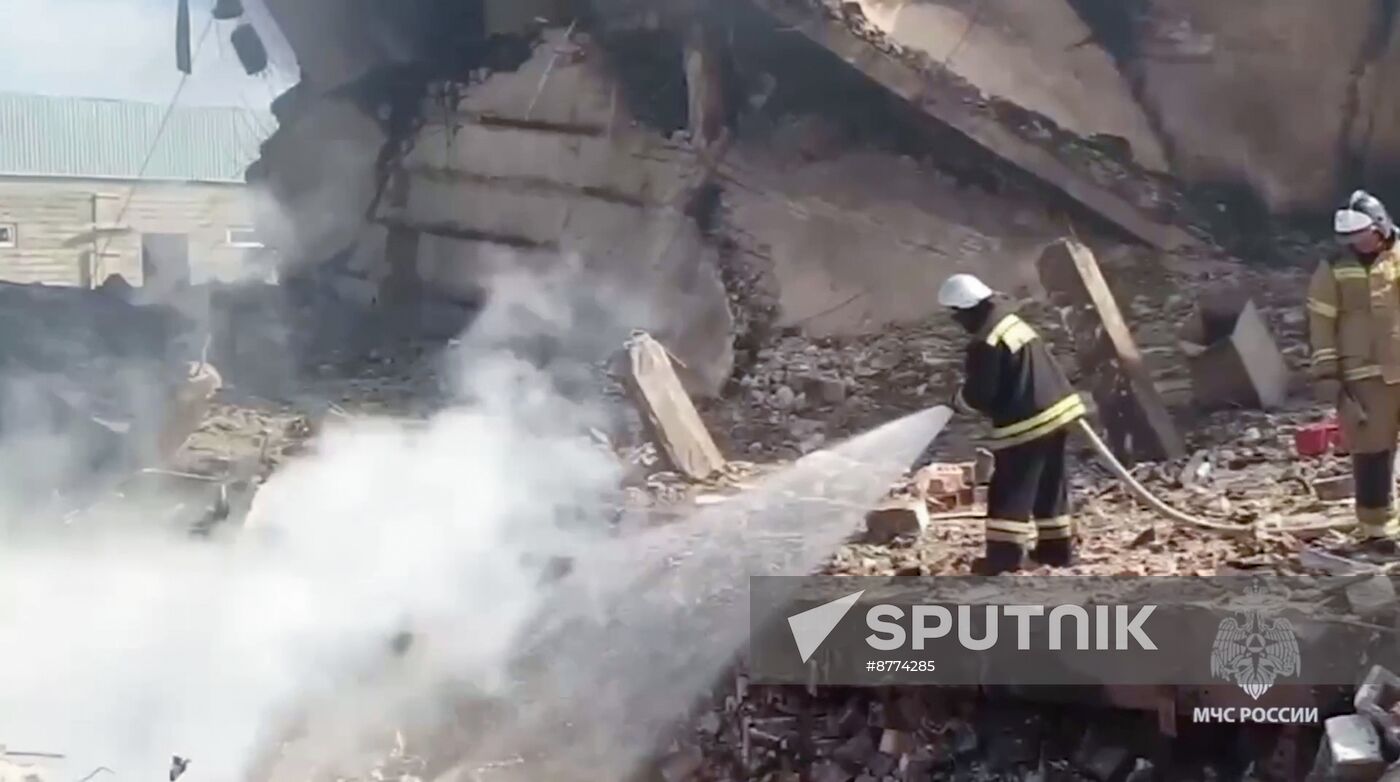 Russia Gas Station Explosion