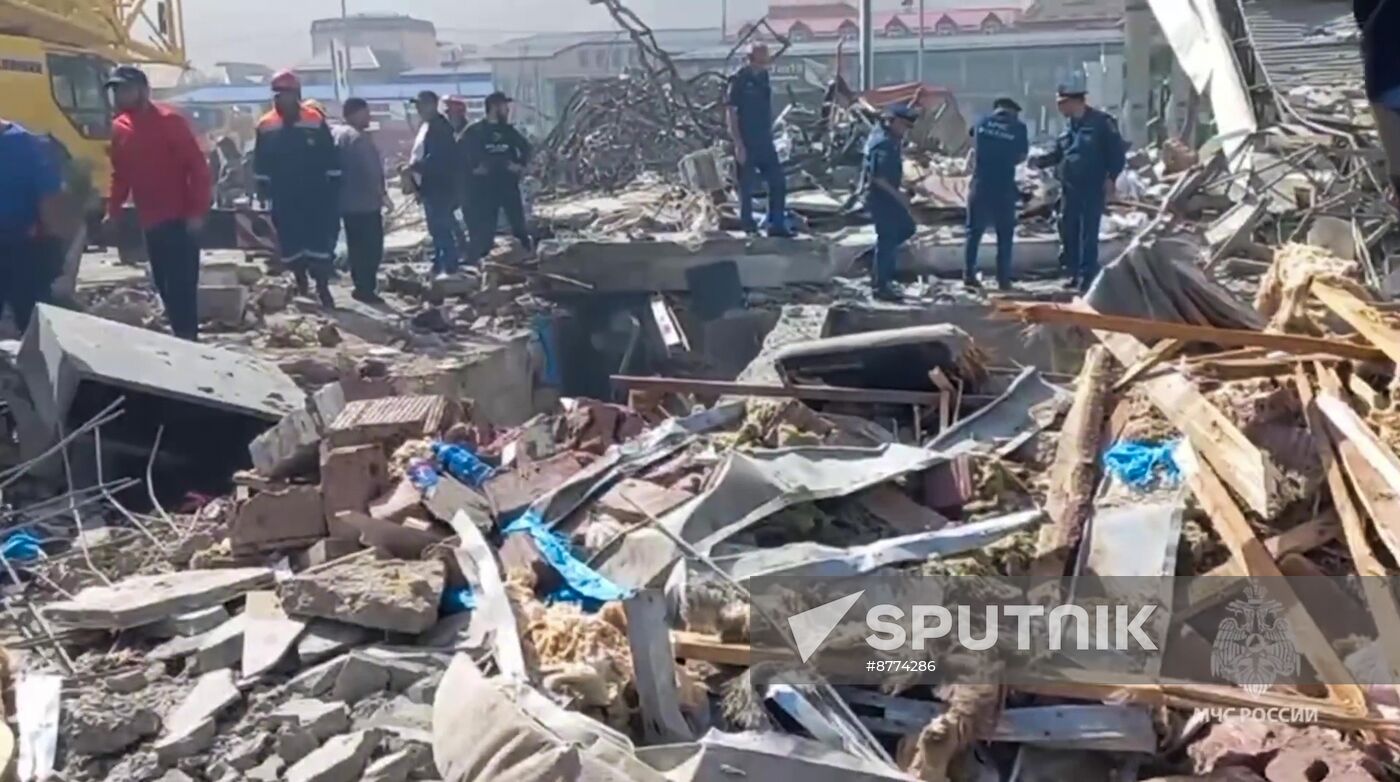 Russia Gas Station Explosion