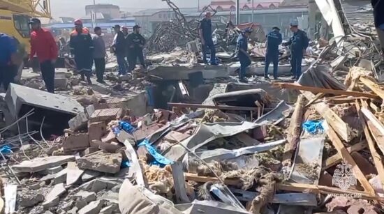 Russia Gas Station Explosion