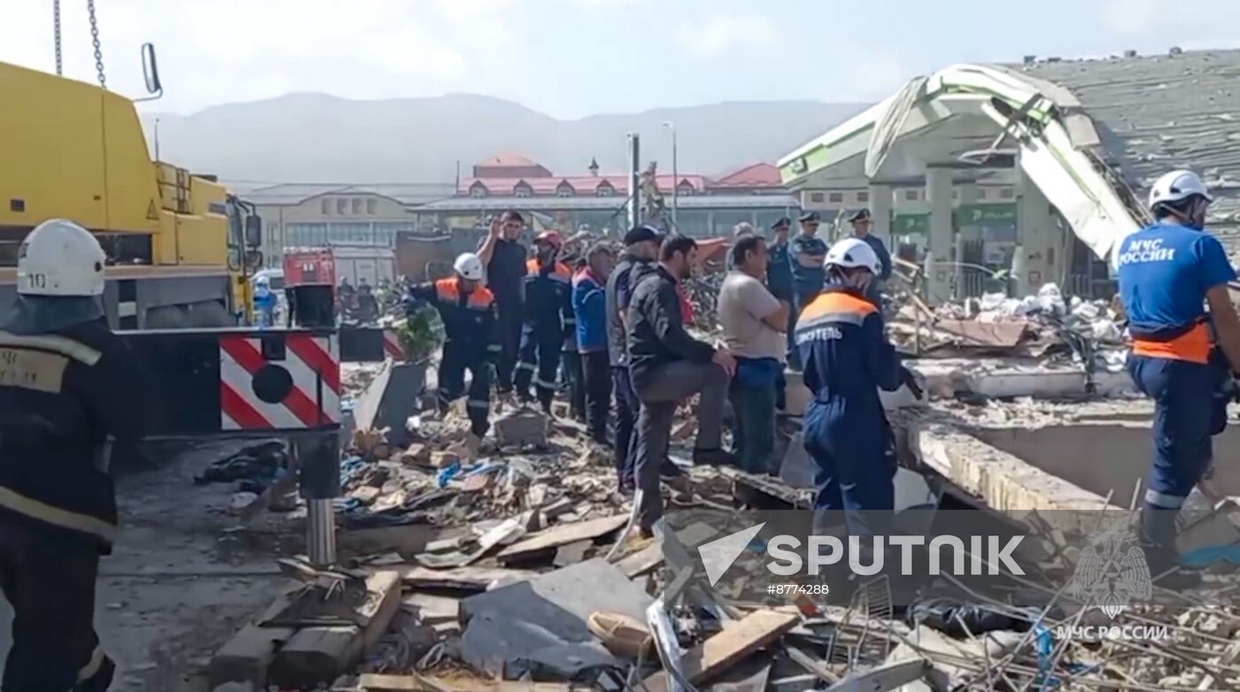 Russia Gas Station Explosion