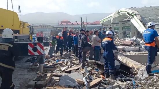 Russia Gas Station Explosion