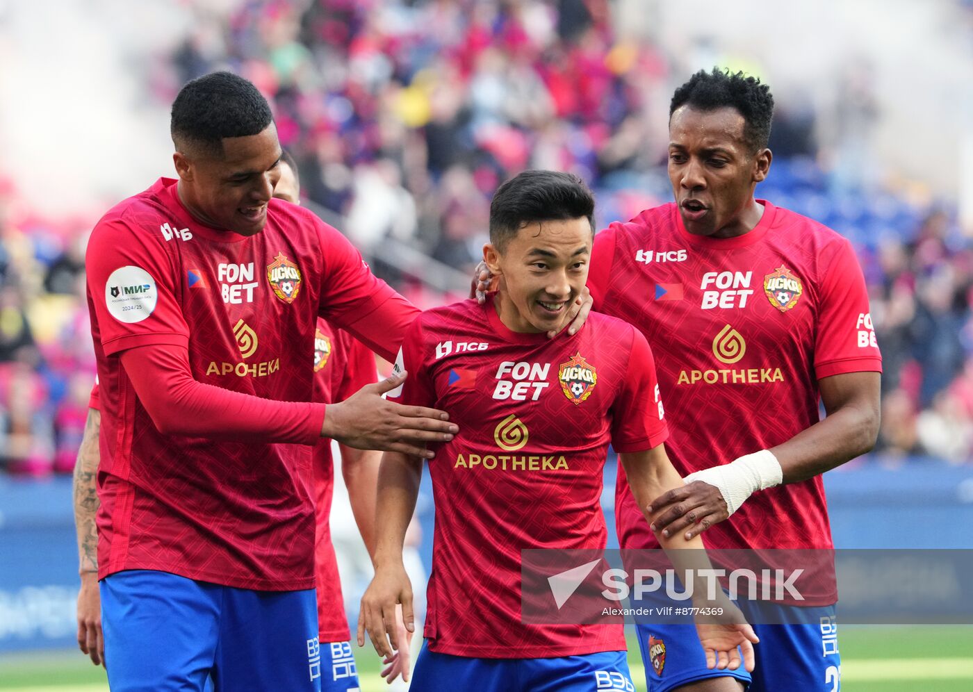 Russia Soccer Premier-League CSKA - Akhmat