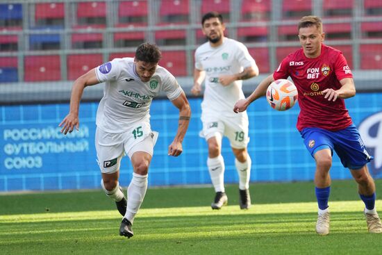 Russia Soccer Premier-League CSKA - Akhmat