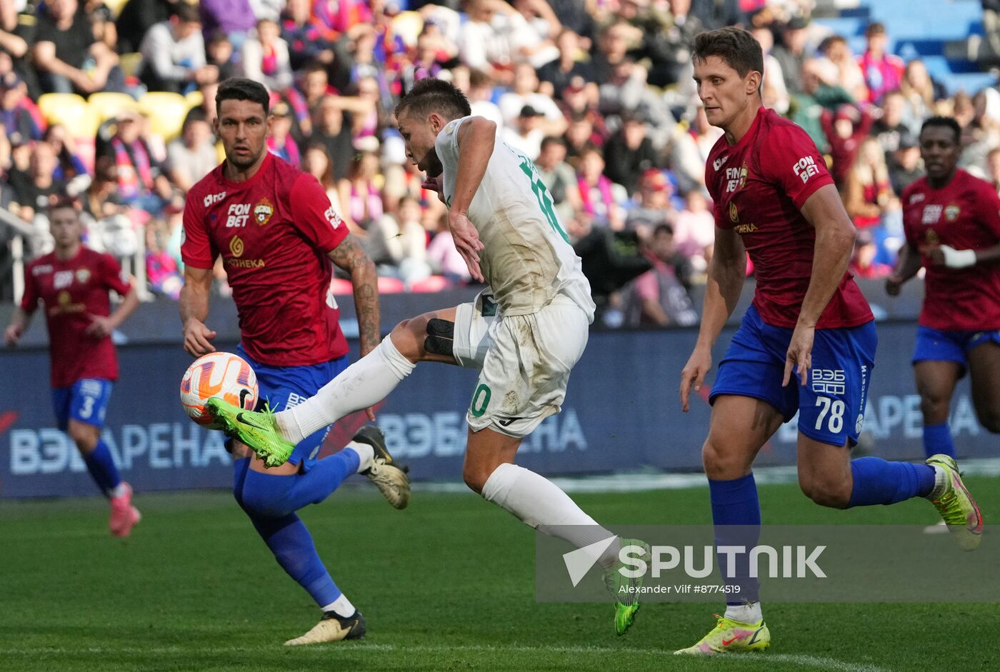 Russia Soccer Premier-League CSKA - Akhmat