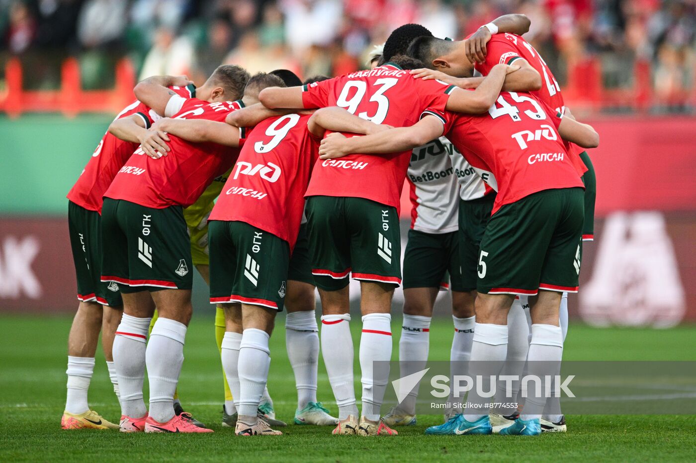 Russia Soccer Premier-League Lokomotiv - Spartak