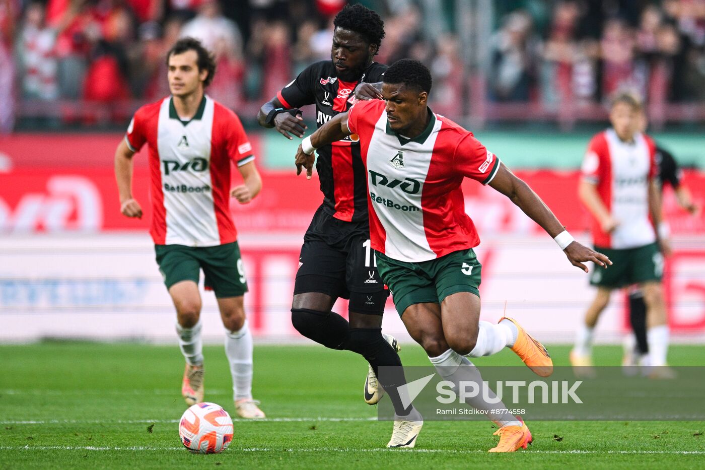 Russia Soccer Premier-League Lokomotiv - Spartak