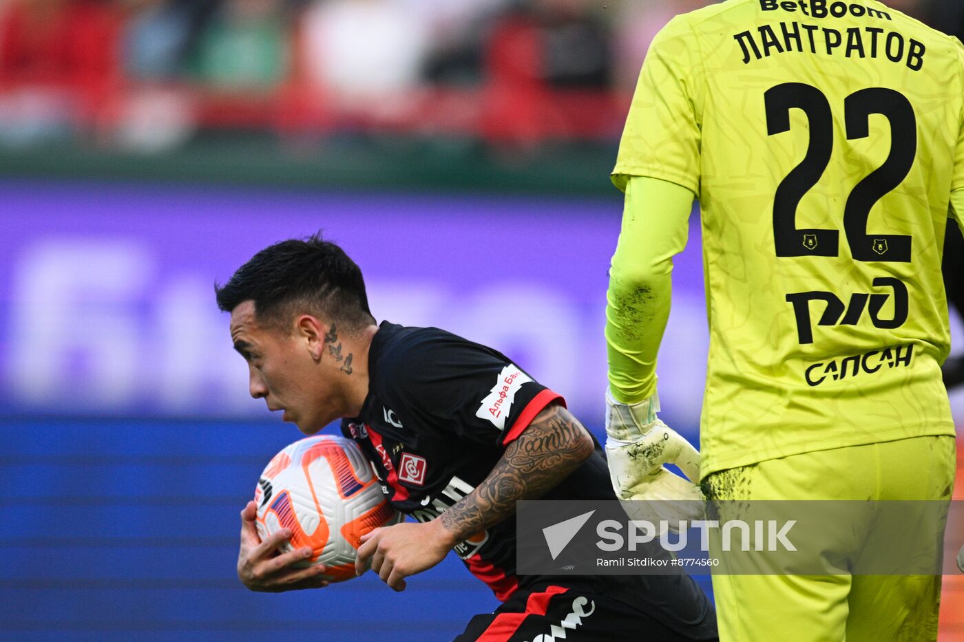 Russia Soccer Premier-League Lokomotiv - Spartak