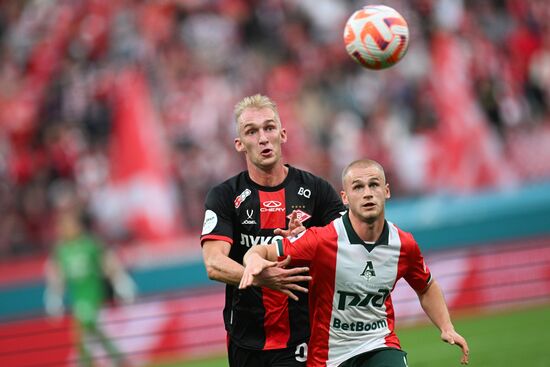 Russia Soccer Premier-League Lokomotiv - Spartak