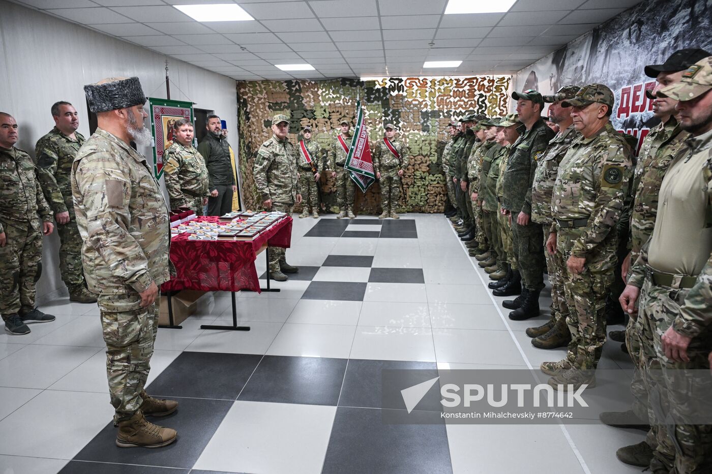 Russia Ukraine Military Operation Volunteer Unit Awarding