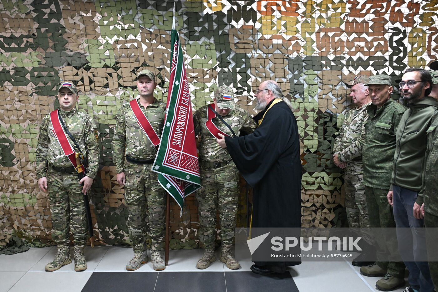 Russia Ukraine Military Operation Volunteer Unit Awarding