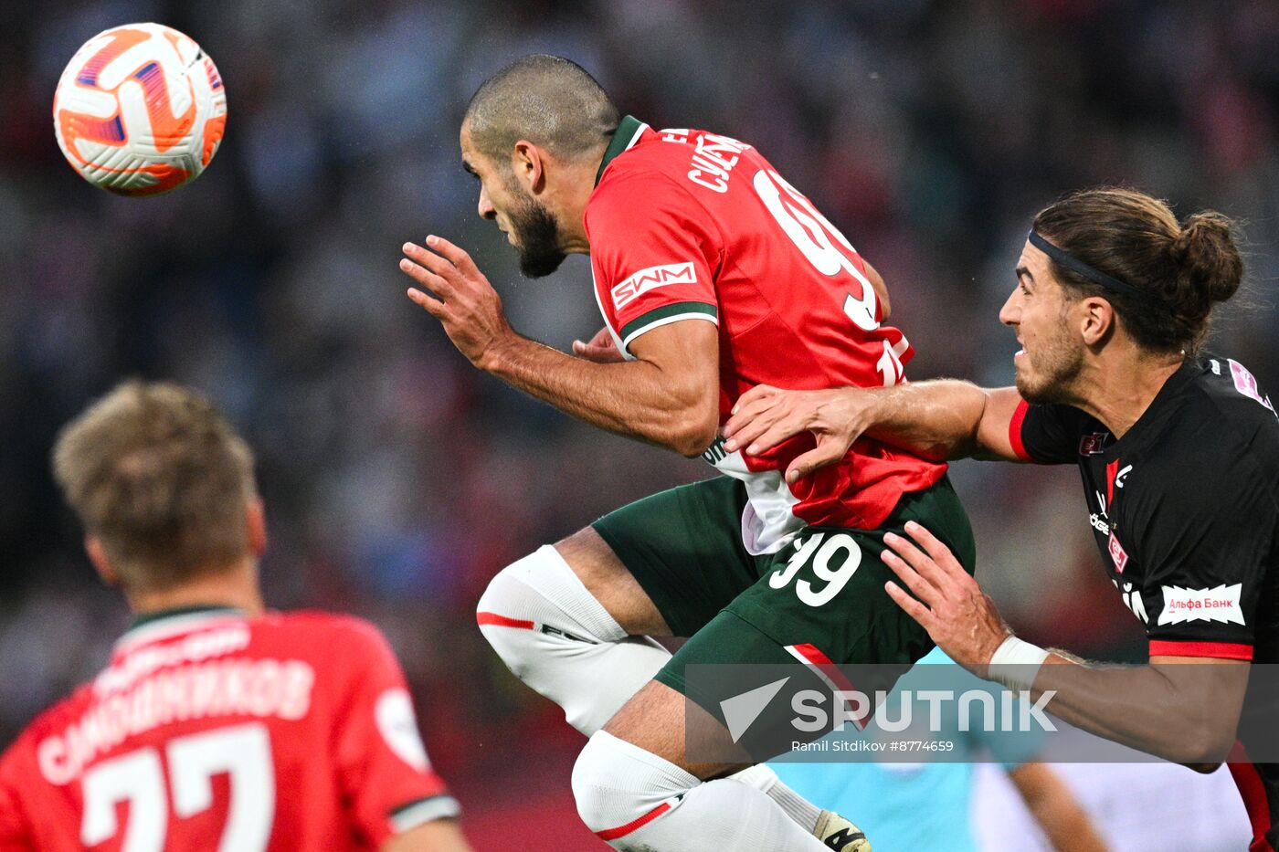 Russia Soccer Premier-League Lokomotiv - Spartak