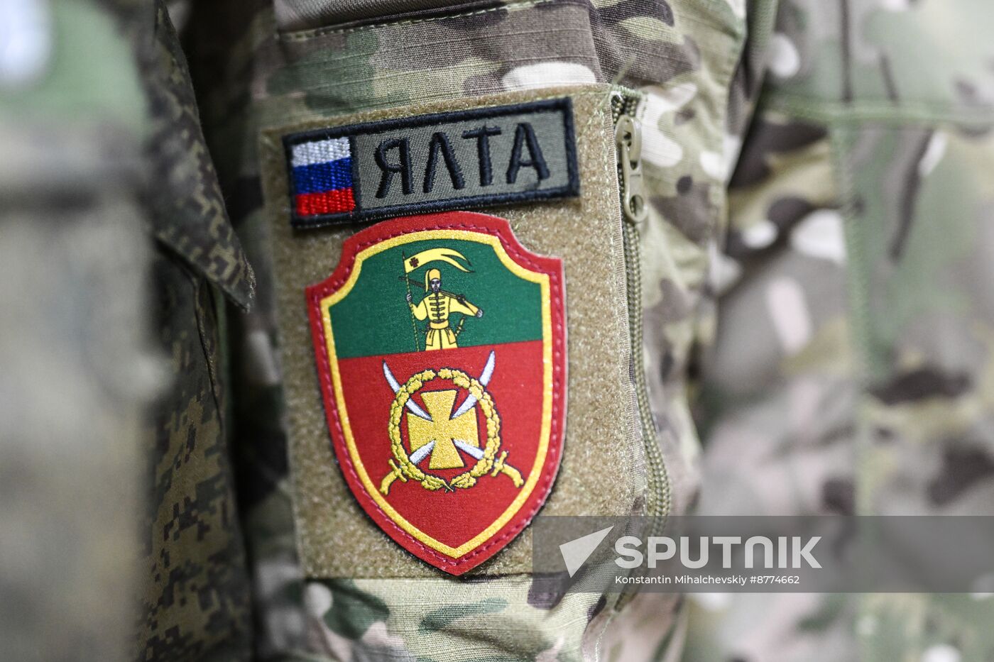 Russia Ukraine Military Operation Volunteer Unit Awarding