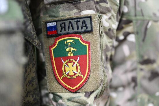 Russia Ukraine Military Operation Volunteer Unit Awarding