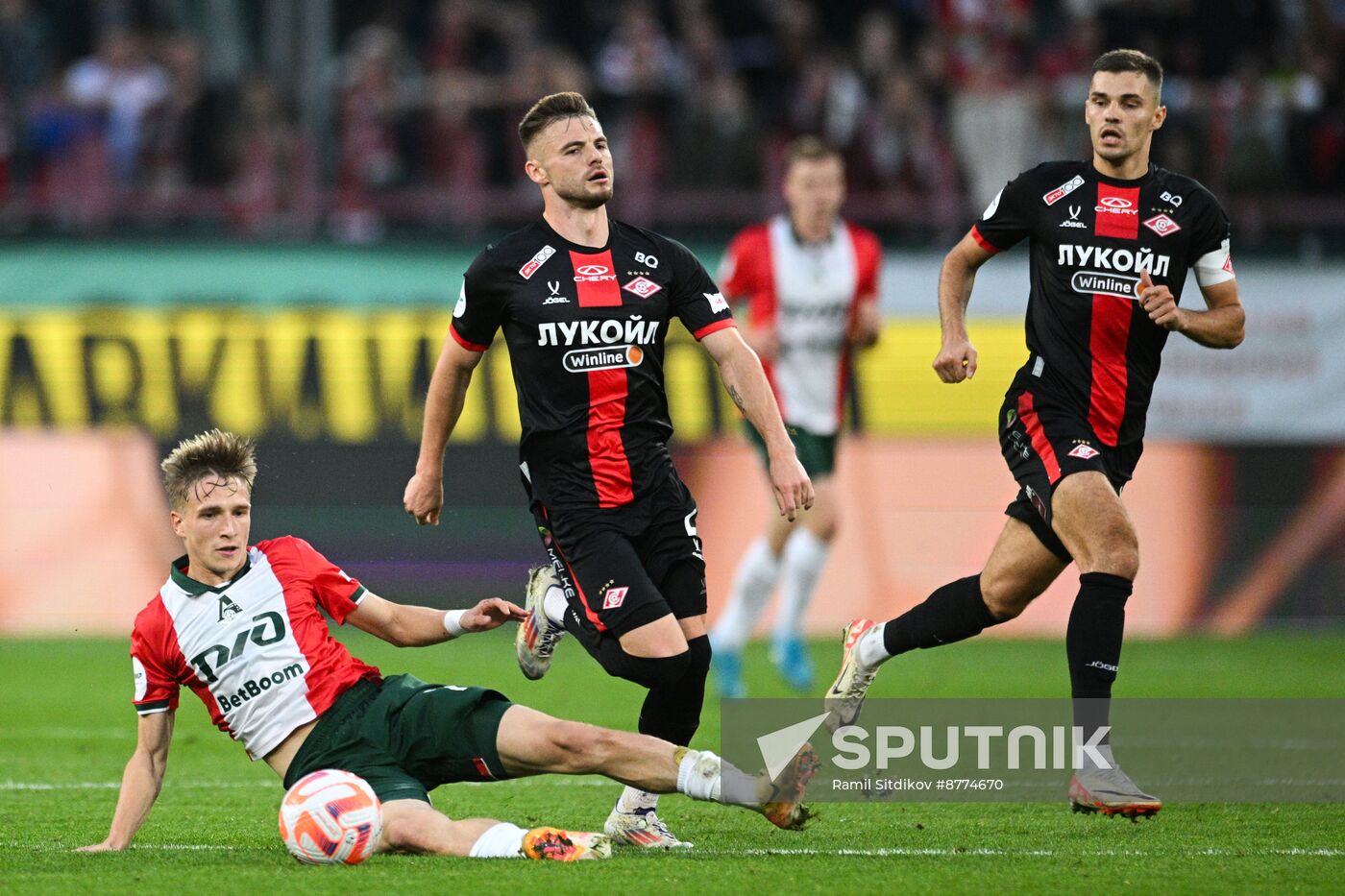 Russia Soccer Premier-League Lokomotiv - Spartak