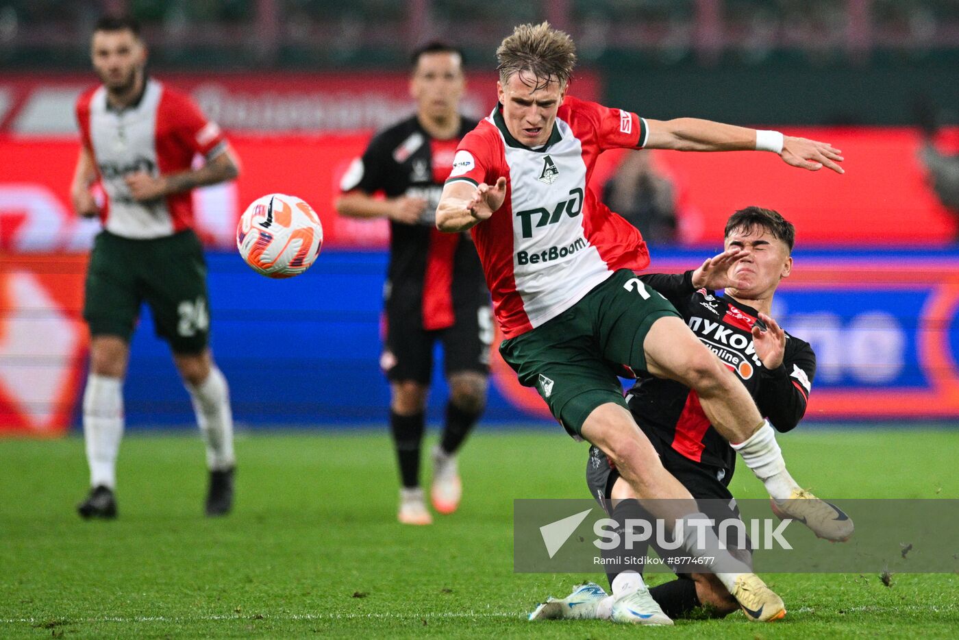 Russia Soccer Premier-League Lokomotiv - Spartak