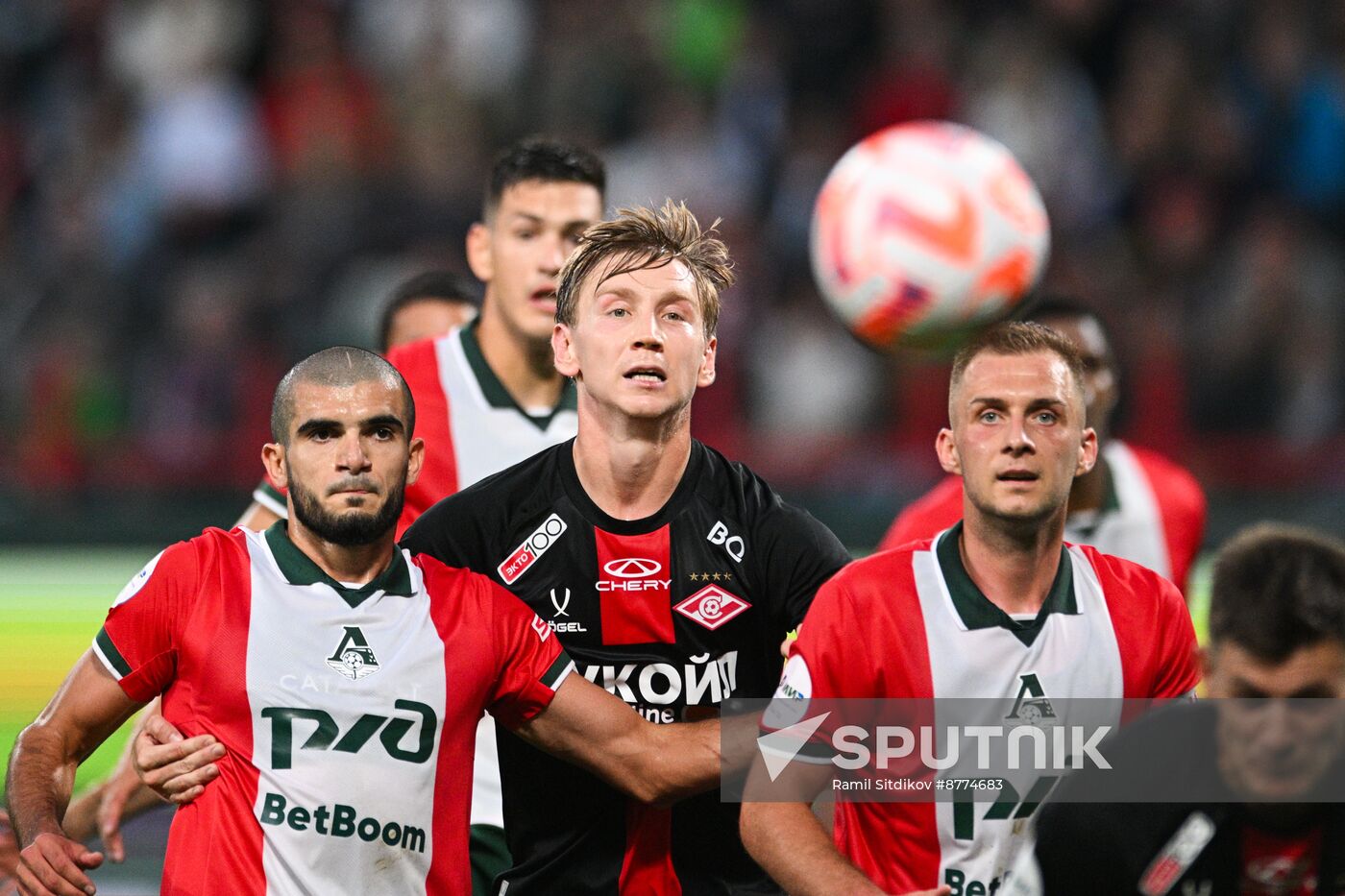 Russia Soccer Premier-League Lokomotiv - Spartak