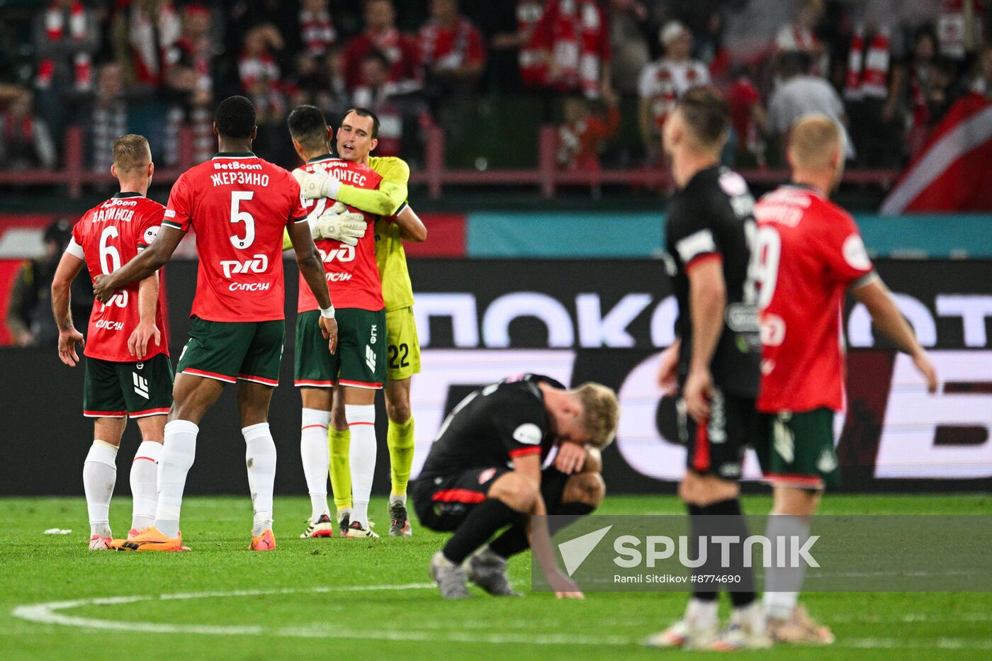 Russia Soccer Premier-League Lokomotiv - Spartak