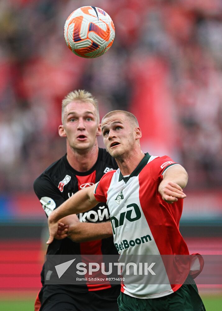 Russia Soccer Premier-League Lokomotiv - Spartak