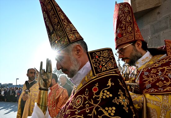Armenia Religion Holy Muron Blessing