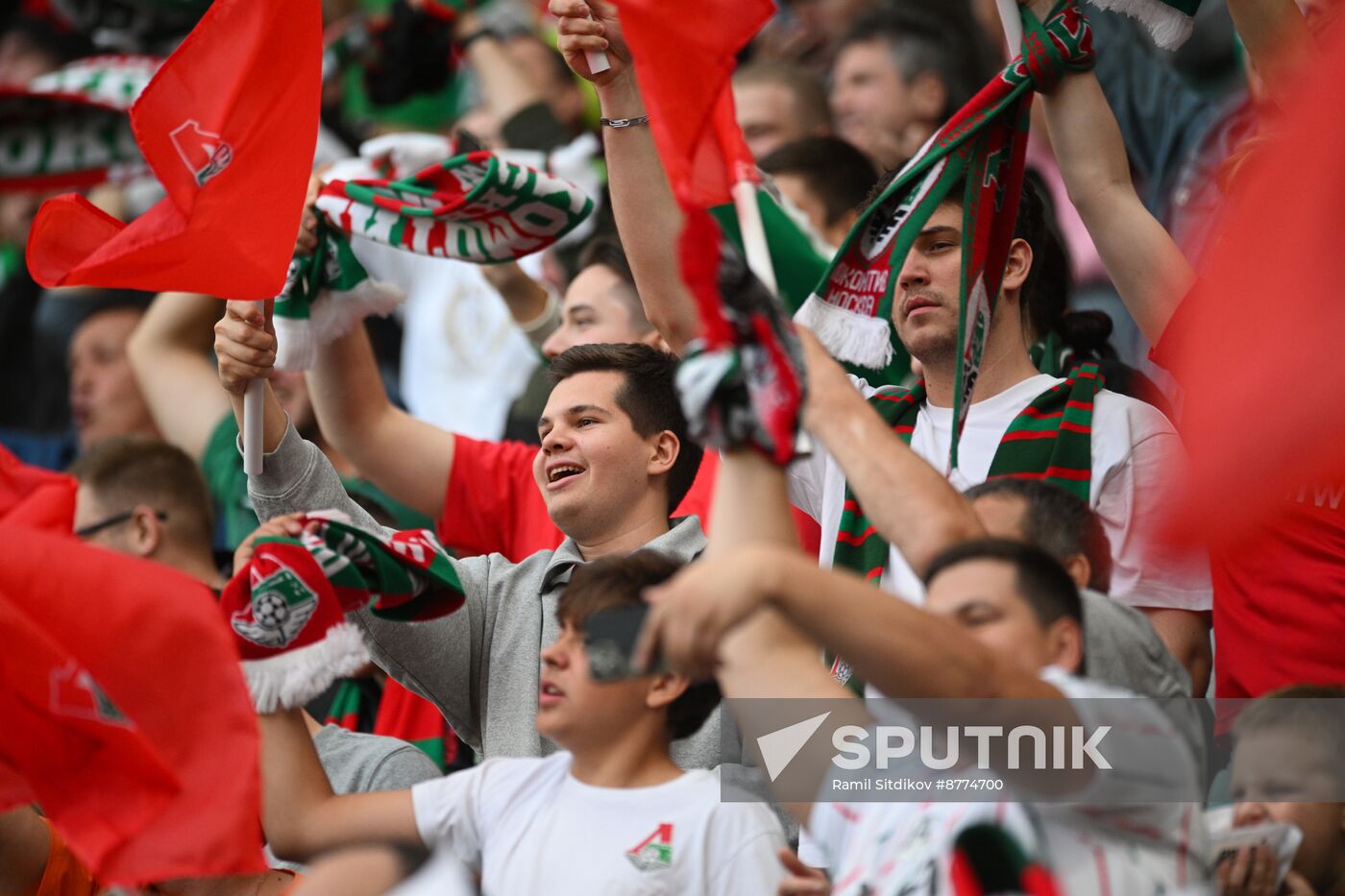 Russia Soccer Premier-League Lokomotiv - Spartak