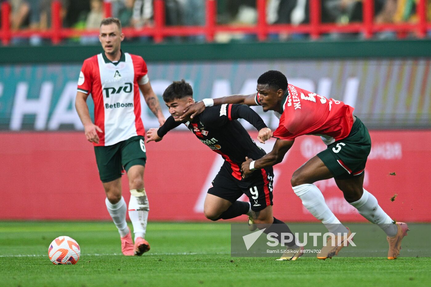 Russia Soccer Premier-League Lokomotiv - Spartak