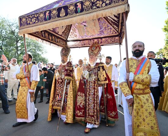 Armenia Religion Holy Muron Blessing