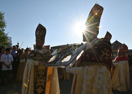 Armenia Religion Holy Muron Blessing