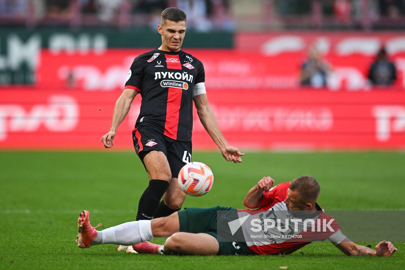 Russia Soccer Premier-League Lokomotiv - Spartak