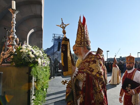 Armenia Religion Holy Muron Blessing
