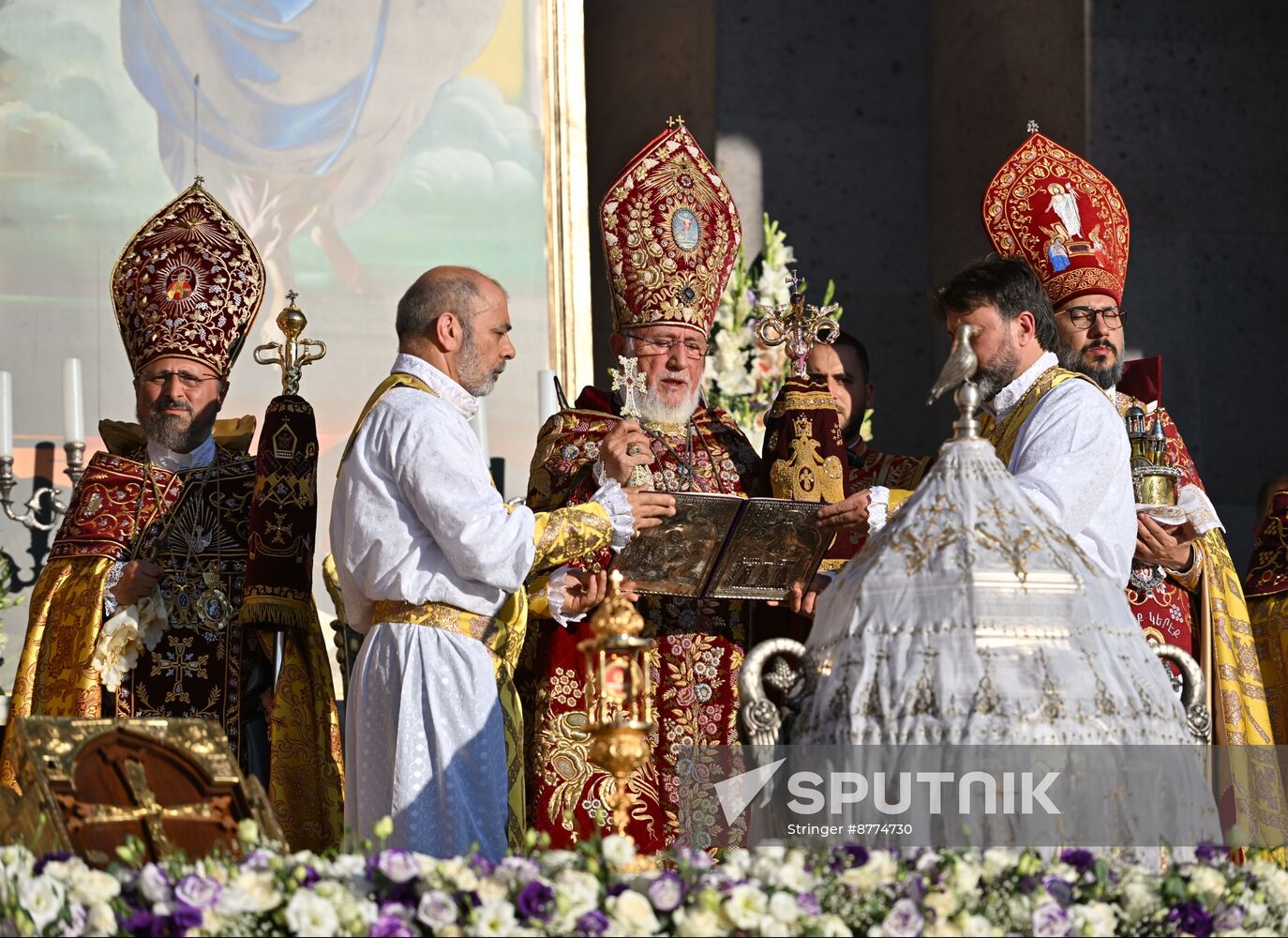 Armenia Religion Holy Muron Blessing