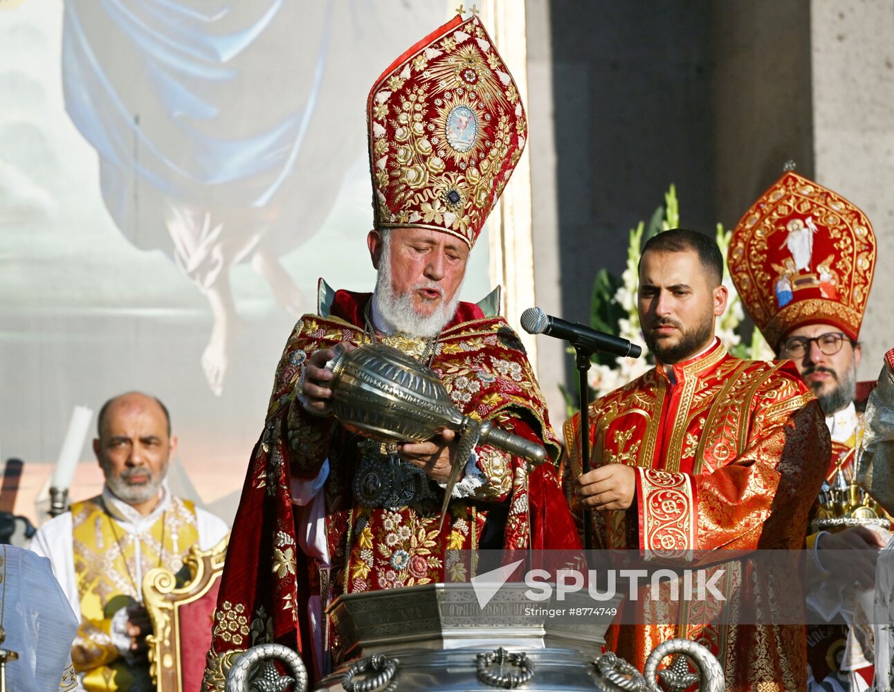 Armenia Religion Holy Muron Blessing