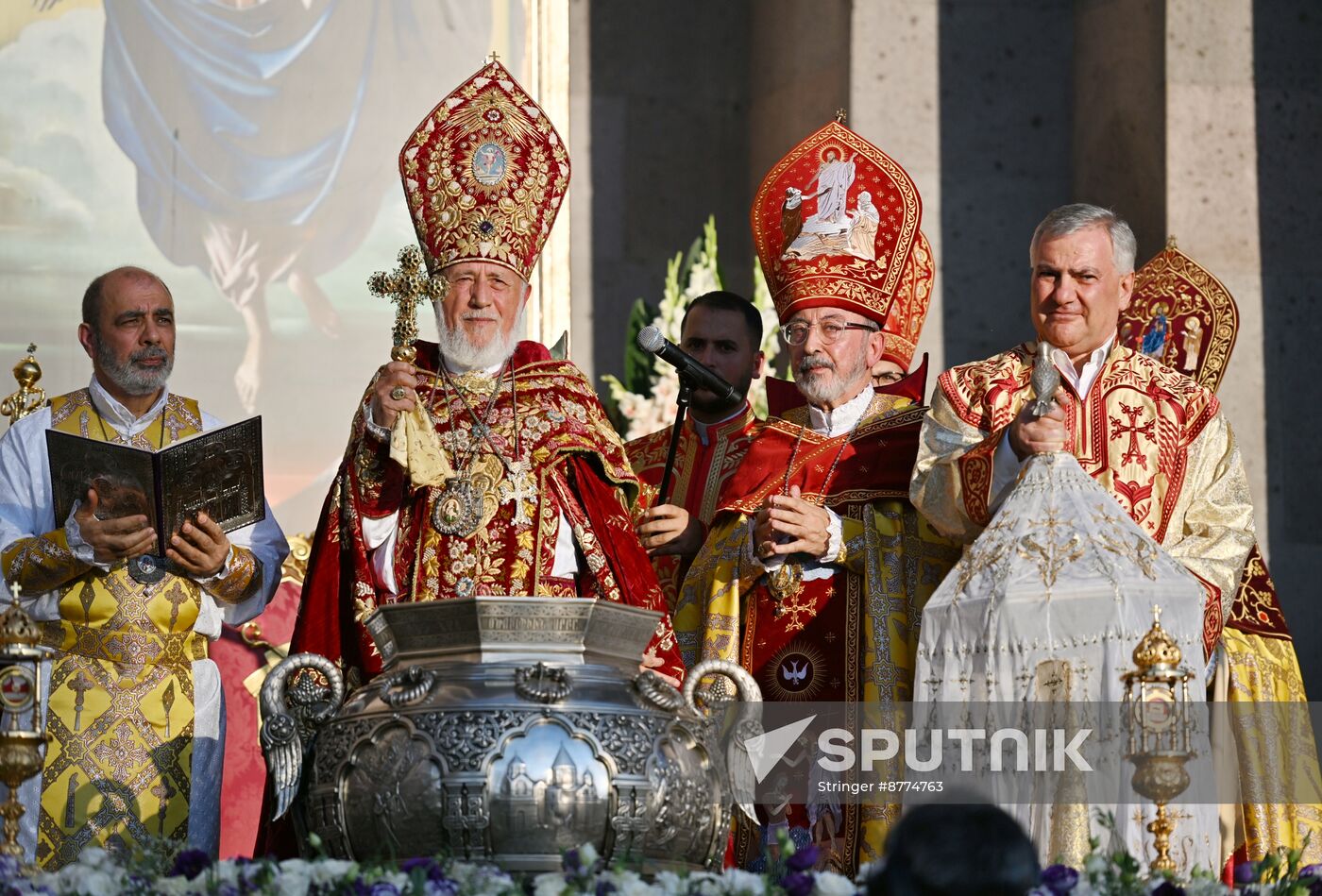 Armenia Religion Holy Muron Blessing