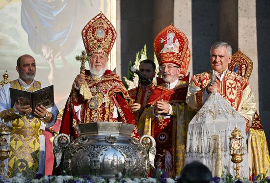 Armenia Religion Holy Muron Blessing
