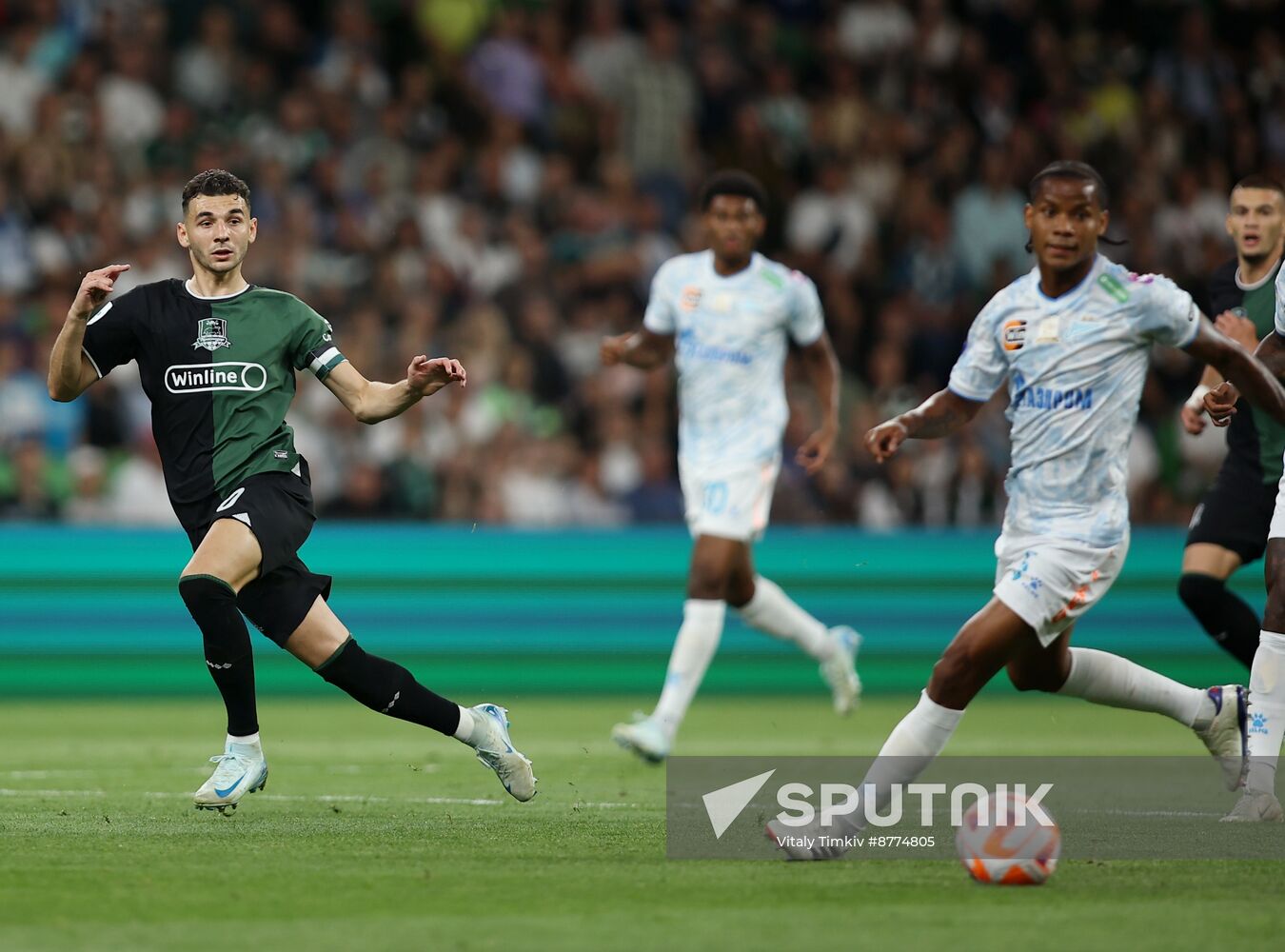 Russia Soccer Premier-League Krasnodar - Zenit