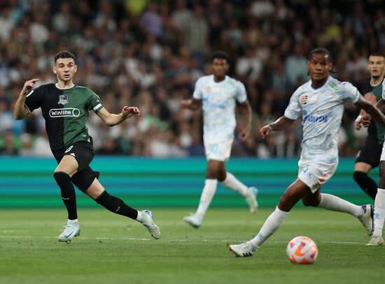 Russia Soccer Premier-League Krasnodar - Zenit