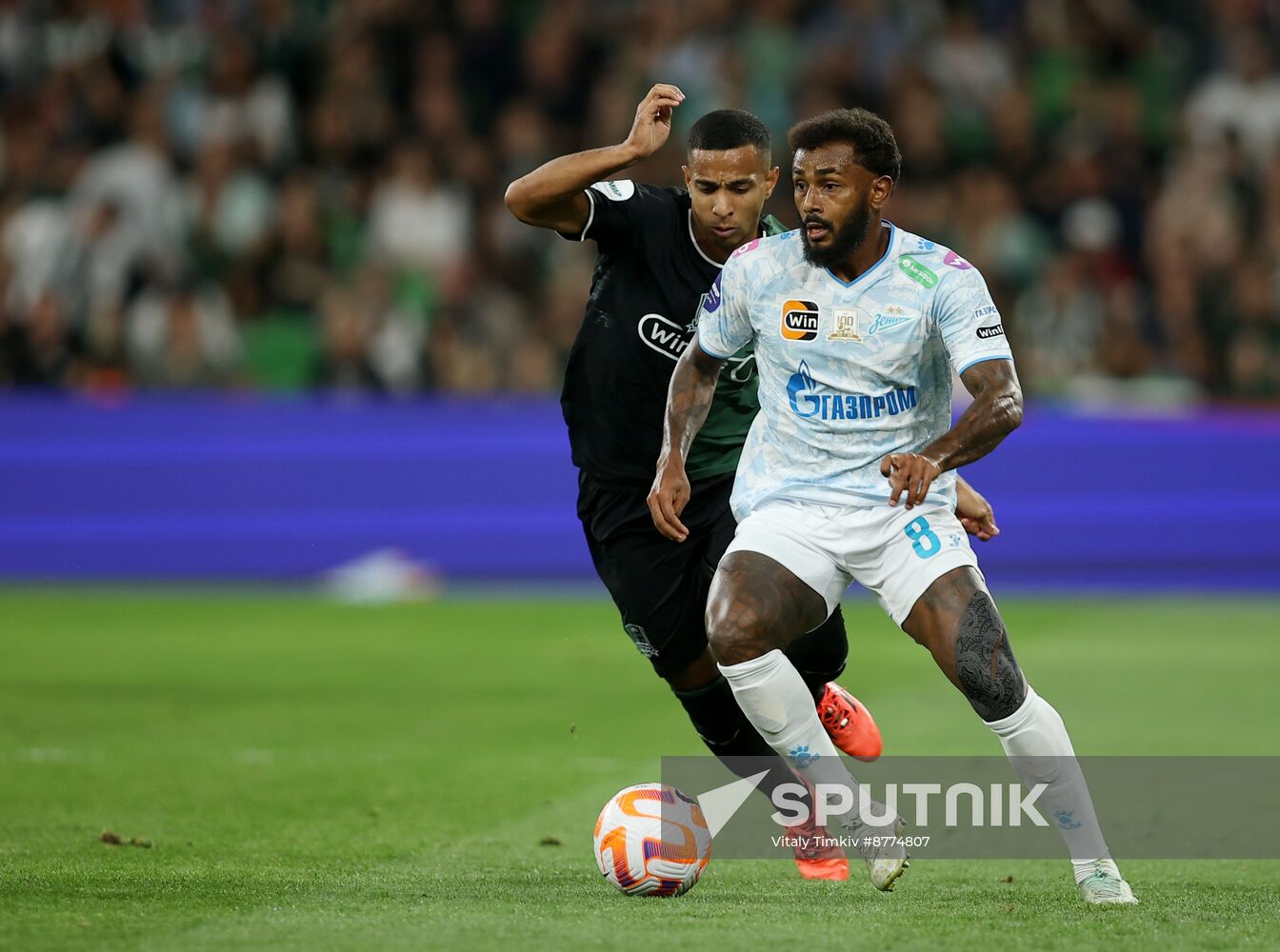 Russia Soccer Premier-League Krasnodar - Zenit