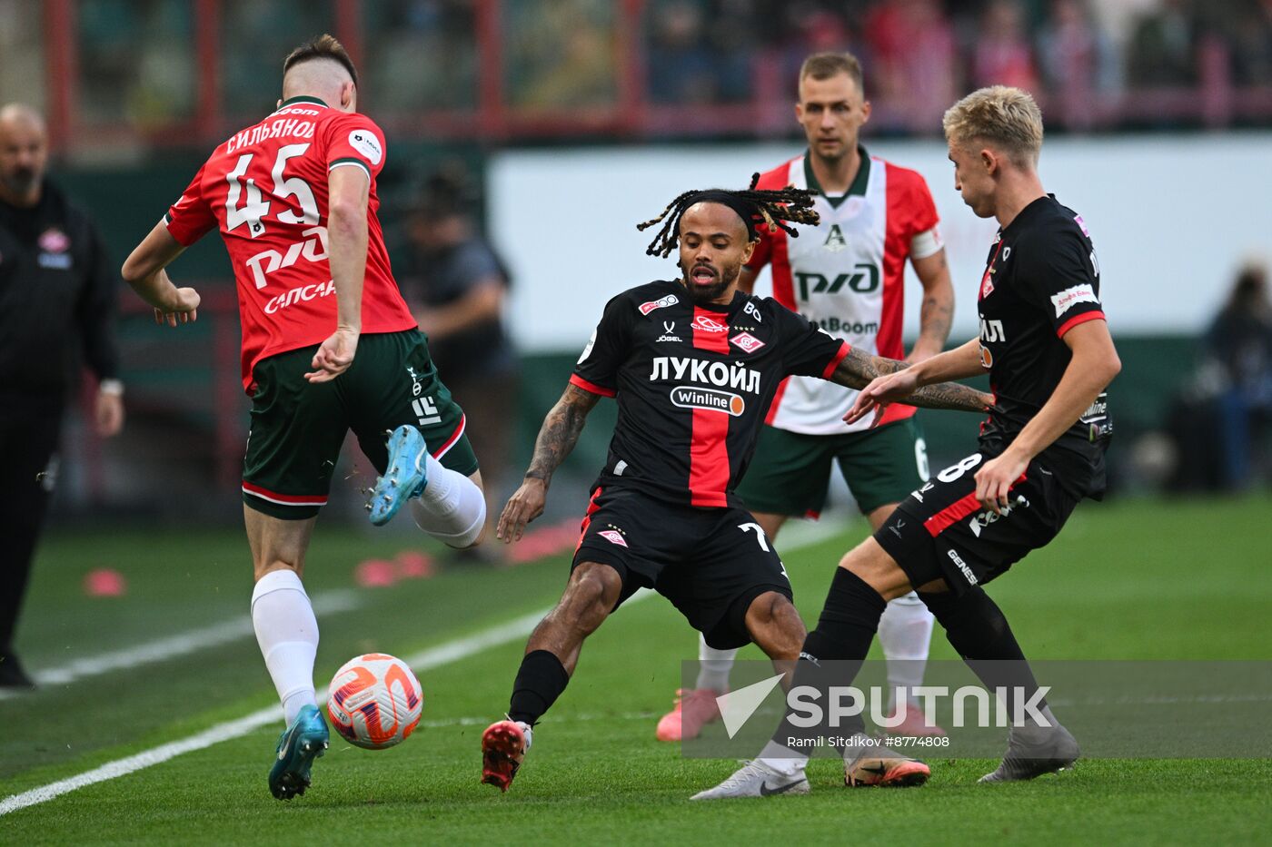 Russia Soccer Premier-League Lokomotiv - Spartak