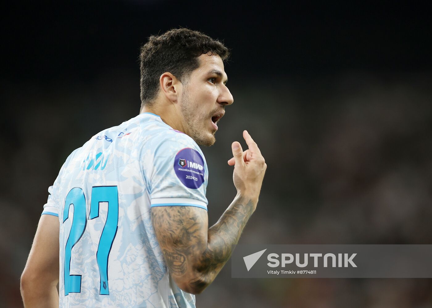 Russia Soccer Premier-League Krasnodar - Zenit