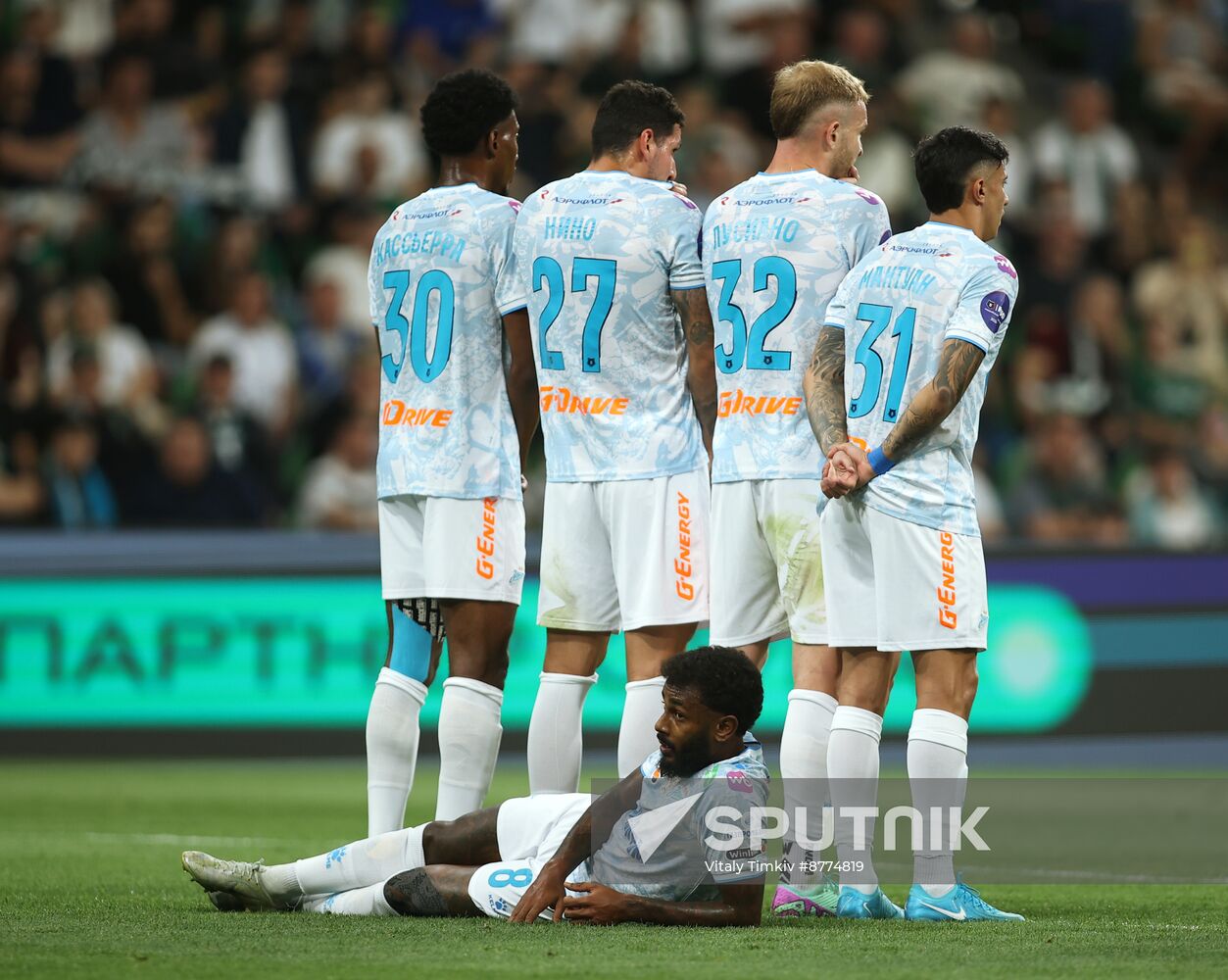 Russia Soccer Premier-League Krasnodar - Zenit