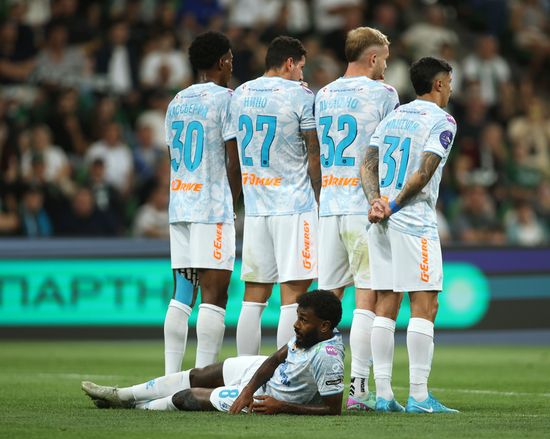 Russia Soccer Premier-League Krasnodar - Zenit