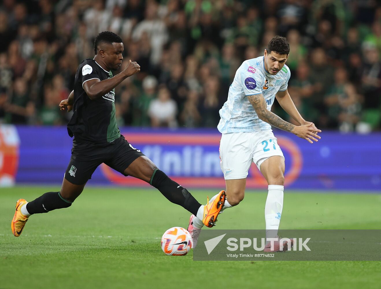 Russia Soccer Premier-League Krasnodar - Zenit