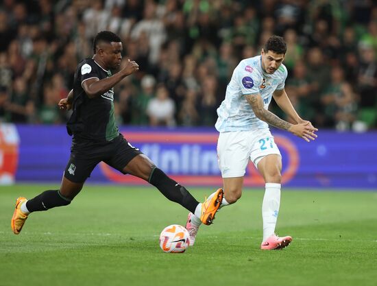 Russia Soccer Premier-League Krasnodar - Zenit